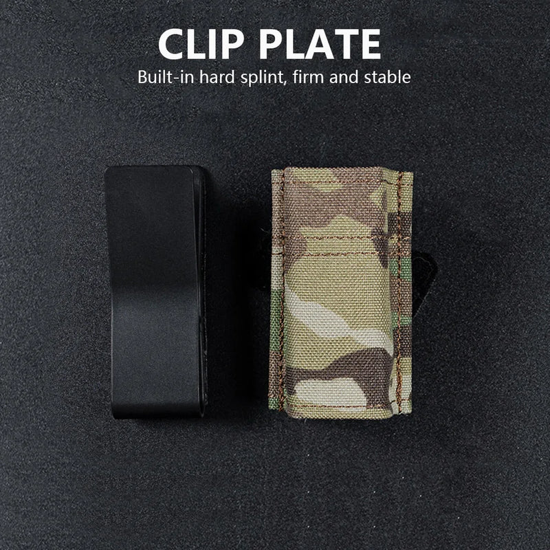 Porte-Chargeur Pistolet 9 mm Simple ou Double en Nylon avec Fixation MOLLE, vue 4