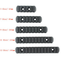 Rail Picatinny 20 mm pour Garde-Main M-LOK et KeyMod, Nylon ou Métal, Rail Seul ou Lot de 5 ou 6 Rails, vue 5