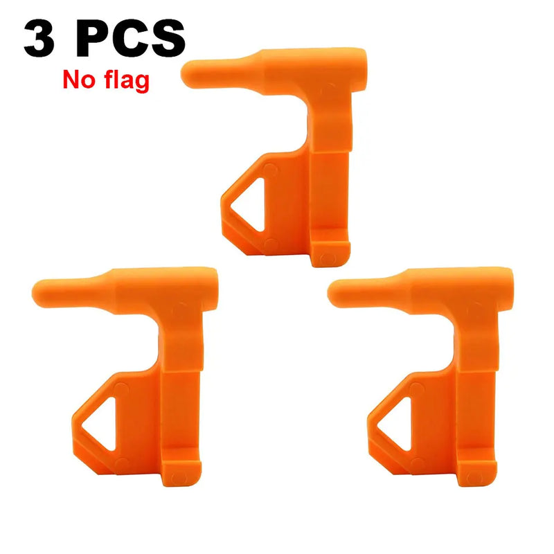 Drapeau de Chambre Vide en Polymère, avec Étiquette Brodée, Orange ou Bordeaux, Lot de 1 à 10, vue 6