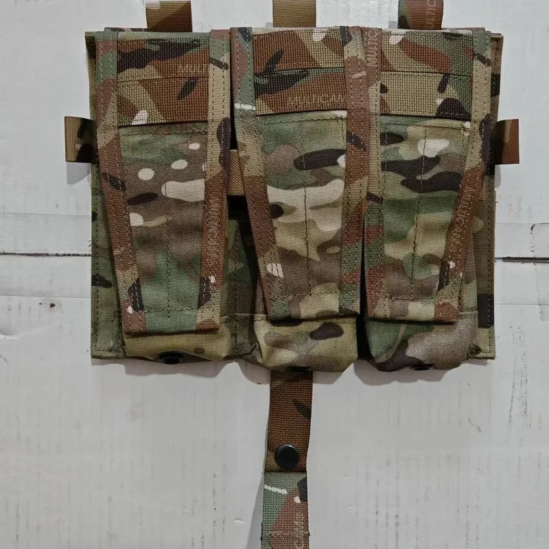 Gilet Tactique Porte-Plaques en Nylon 500D, Panneaux Latéraux MOLLE, vue 5