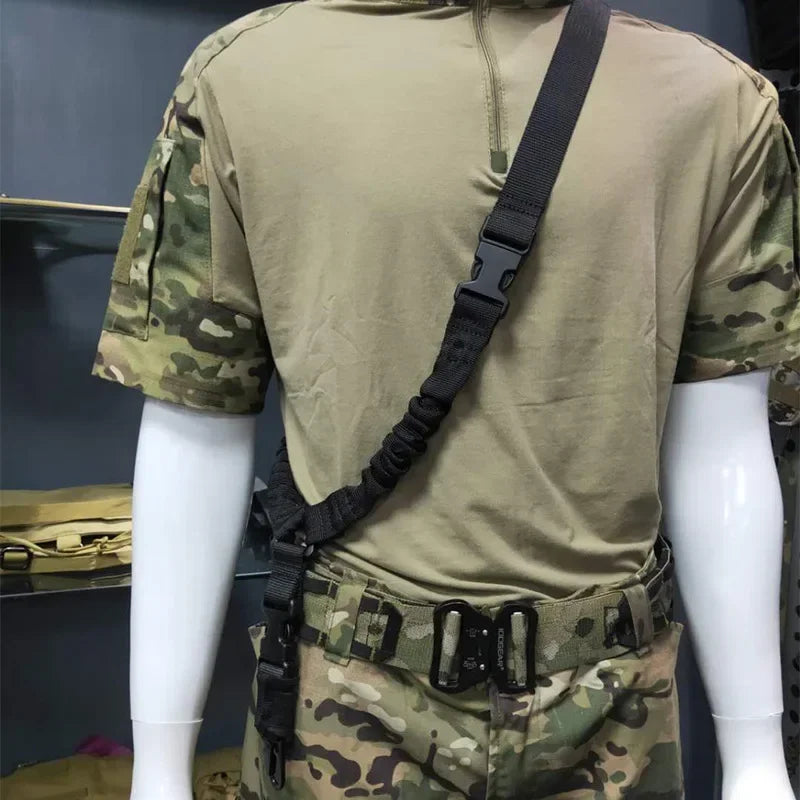 Bretelle de Fusil 1 Point à Élastique, Réglable de 112 à 150 cm, vue 2