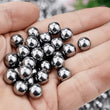 Billes de Lance-Pierre en Acier 6,35 mm, Lot de 100 ou 200 Billes