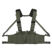 Gilet Tactique Chest Rig Léger à Quatre Porte-Chargeurs M4, AR et AK, 30 x 24 cm, vue 2