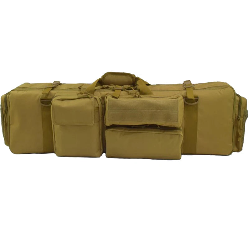 Housse Fusil Tactique 96 cm en Nylon avec Poches et Bandoulière, 6 Coloris, vue 11