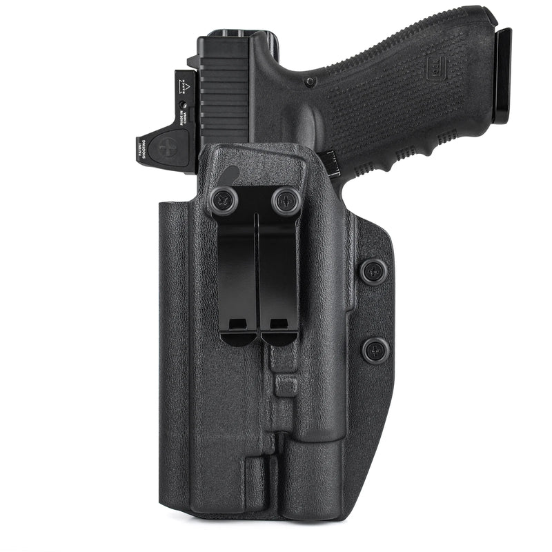 Holster IWB Polymère avec Lampe Tactique pour Pistolet G19, Droitier ou Gaucher, vue 10