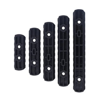 Rail Picatinny 20 mm pour Garde-Main M-LOK et KeyMod, Nylon ou Métal, Rail Seul ou Lot de 5 ou 6 Rails