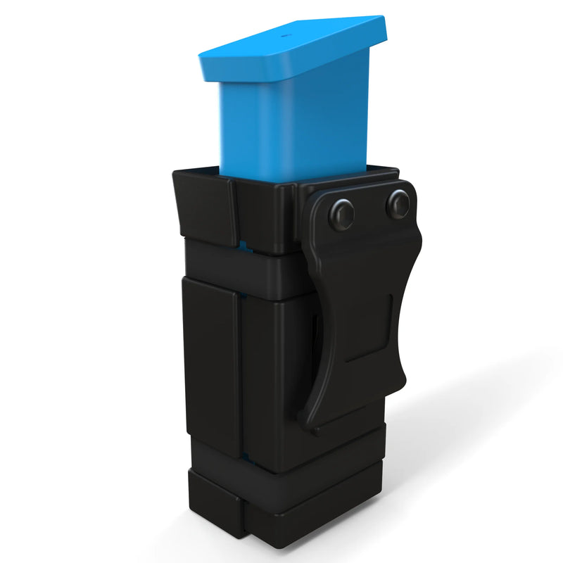 Porte-Chargeur Pistolet Universel IWB et OWB, Ambidextre, ABS Noir, vue 4