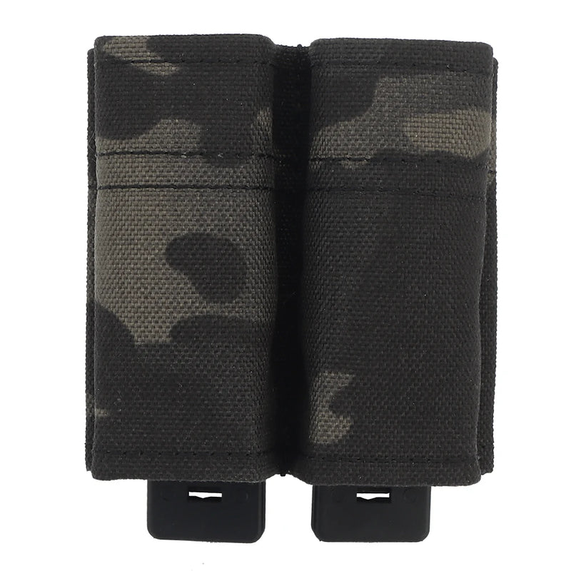 Porte-Chargeur Pistolet 9 mm Simple ou Double en Nylon avec Fixation MOLLE, vue 7