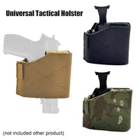 Holster Universel de Ceinture Ajustable en Nylon, Droitier ou Gaucher