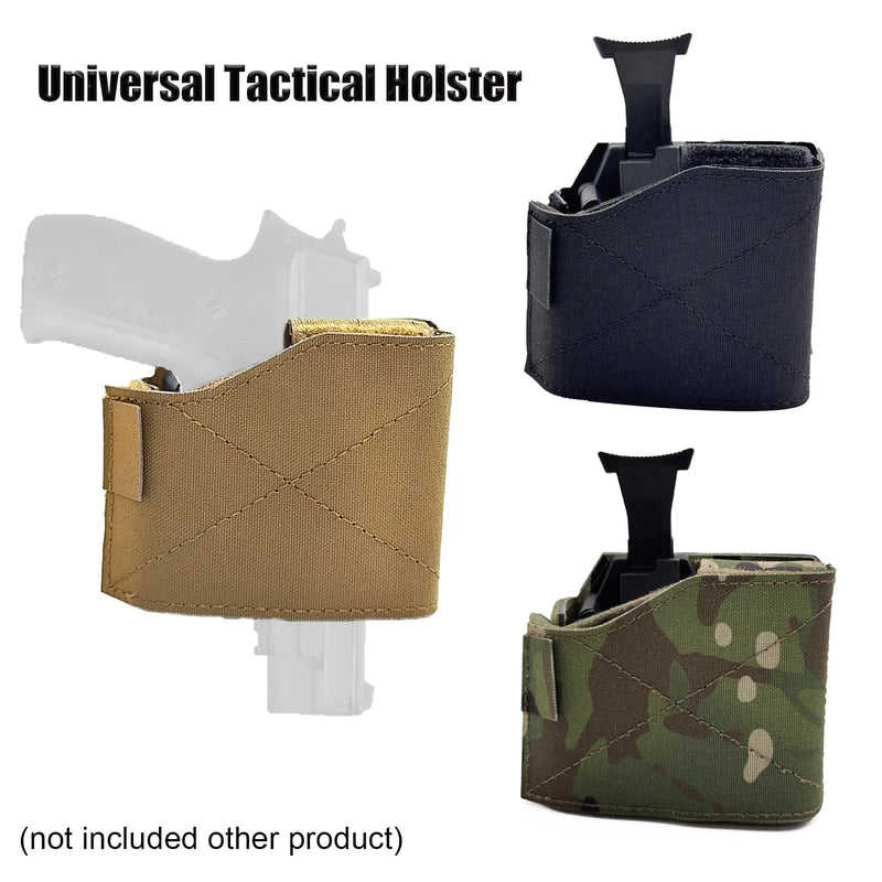Holster Universel de Ceinture Ajustable en Nylon, Droitier ou Gaucher