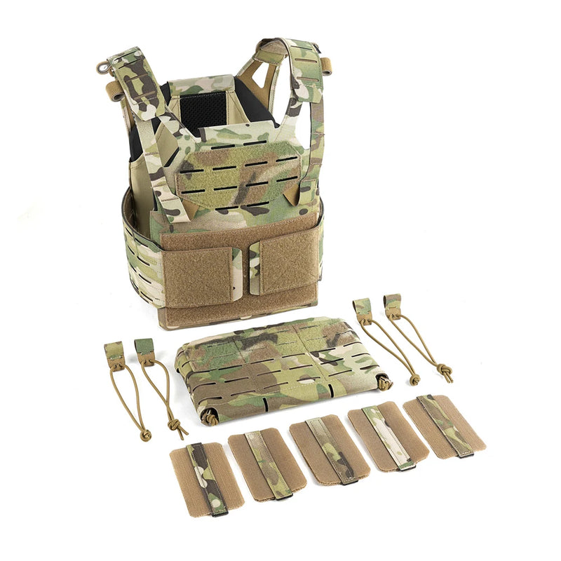 Gilet Tactique Enfant Porte-Plaques MOLLE, 6 à 14 Ans, Jusqu'à 165 cm, vue 4