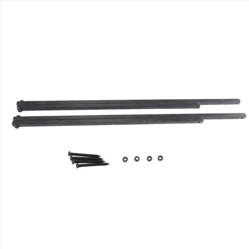 Porte-Cible Tir à l'Arc Articulé en Métal, Paire de 50 cm, pour Cibles de 40 à 80 cm, vue 3