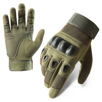 Gants Tactiques Doigts Complets à Coque Rigide et Fermeture Auto-Agrippante, 3 Coloris, M à XL, vue 7