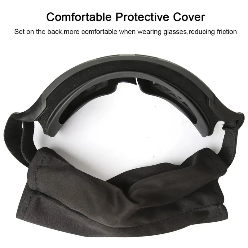 Masque Airsoft Ventilé à Sangle Élastique, 1 ou 3 Verres, 3 Coloris, vue 3