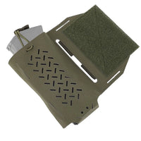 Poche Gilet Tactique d'Extension pour Chest Rig, Chargeur ou Radio, Découpe Laser, vue 10