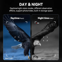 Jumelles de vision nocturne écran 10,2 cm, zoom 10x, batterie 5000 mAh, vue 5