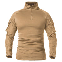 Chemise de Combat Ripstop à Col Montant et Demi-Zip, Homme, 5 Coloris, vue 7