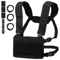 Gilet Tactique Micro Chest Rig à Découpe Laser MOLLE avec Triple Porte-Chargeur, vue 7