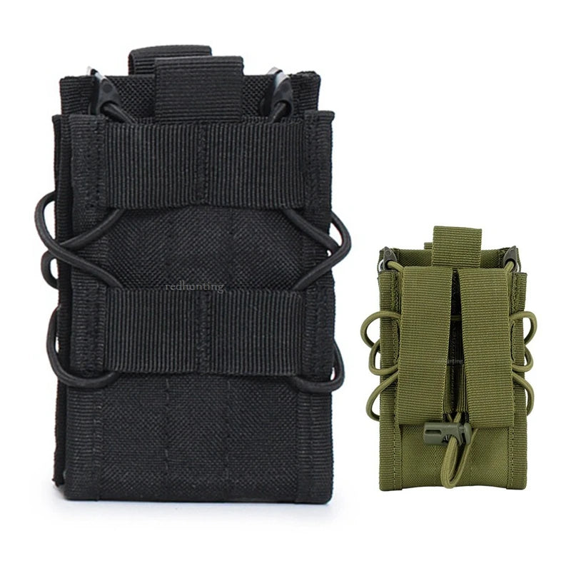 Porte-Chargeur Double 5,56 mm MOLLE Nylon 500D, 12 x 8,5 cm, vue 3