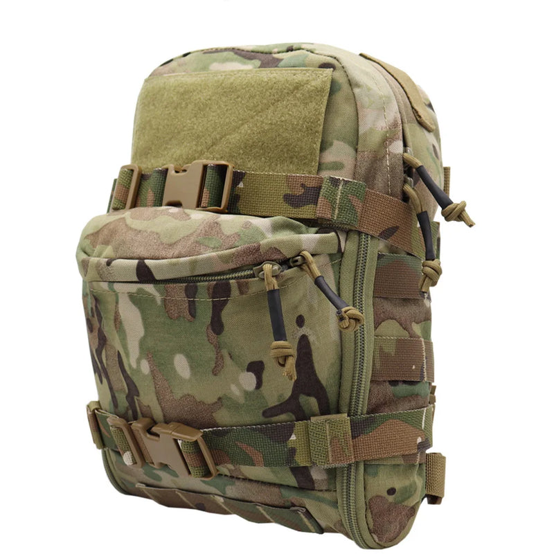 Mini Sac à Dos MOLLE en Nylon 500D pour Porte-Plaques, 30 x 22 x 9 cm, Panneau Auto-Agrippant, 6 Coloris, vue 11