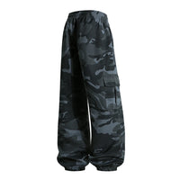 Pantalon Cargo Camouflage Ample pour Homme, Taille Élastique et Poches, 3 Coloris, S à XXXL, vue 2