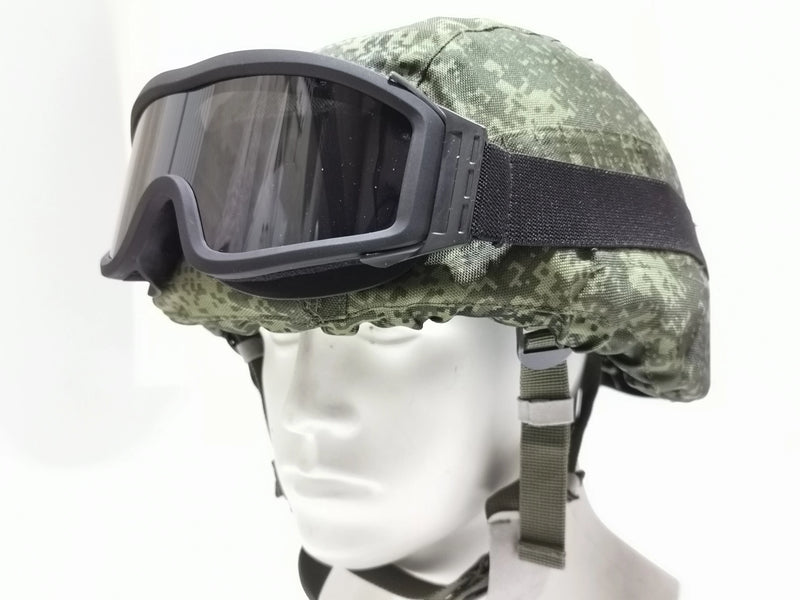 Lunettes Masque Tactiques Noires à Porter sur Casque, 1 ou 3 Verres, vue 5