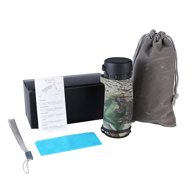 Monoculaire de Poche 10x32 Camouflage, Prisme BAK4 et Traitement FMC, vue 7