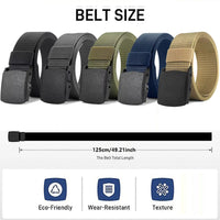 Ceinture Tactique Nylon à Boucle Plastique, 125 cm, Lot de 1, 3 ou 5, vue 4