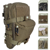 Sac d'Hydratation MOLLE 2 L en Nylon 500D pour Gilet Tactique, Sept Coloris, vue 7