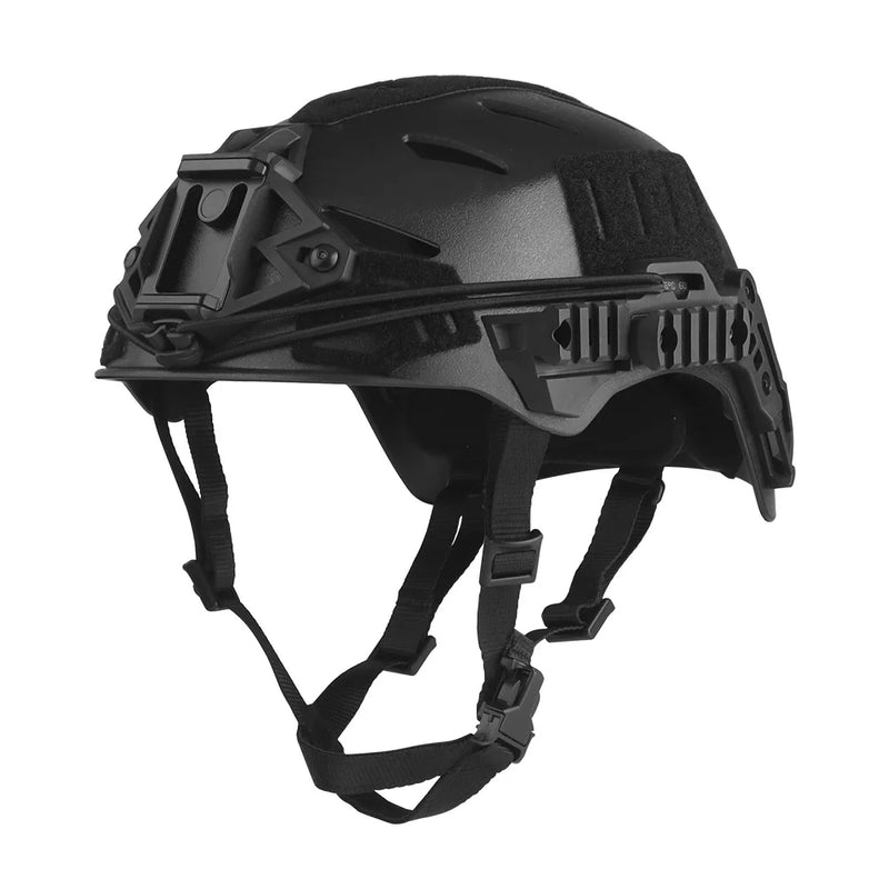 Casque Airsoft Tactique Haute Coupe, Version Simplifiée ABS, 56-60 cm, Rails Latéraux, vue 11