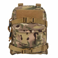 Sac d'Hydratation MOLLE 3 L en Nylon 500D pour Gilet Tactique, 31 x 23 x 11 cm, Cinq Coloris, vue 3