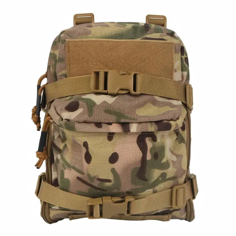 Sac d'Hydratation MOLLE 3 L en Nylon 500D pour Gilet Tactique, 31 x 23 x 11 cm, Cinq Coloris, vue 3