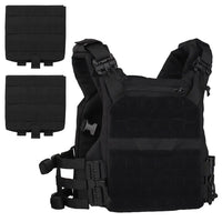 Gilet Tactique Porte-Plaques Ventilé, Ceinture Réglable, Nylon 500D ou Oxford 900D, vue 14