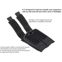 Porte-Chargeur Double MOLLE en Nylon pour Pistolet 9 mm et .40, vue 6