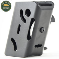 Porte-Chargeur IPSC Aluminium Réglable à 360°, pour Pistolet, Noir ou Orange, vue 4