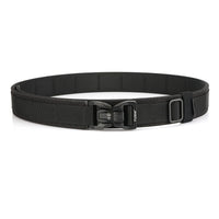Ceinture Tactique Rigide Nylon Épais, Boucle à Démontage Rapide, 3,8 cm
