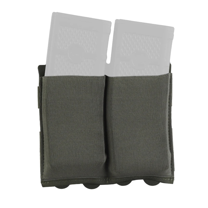 Porte-Chargeur Élastique MOLLE Nylon 5,56 et 7,62 mm, Simple, Double ou Triple, vue 16