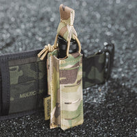 Porte-Chargeur Ouvert pour Pistolet 9 mm en Nylon, Fixation MOLLE, Sangle de Retrait, 6 Coloris, vue 5
