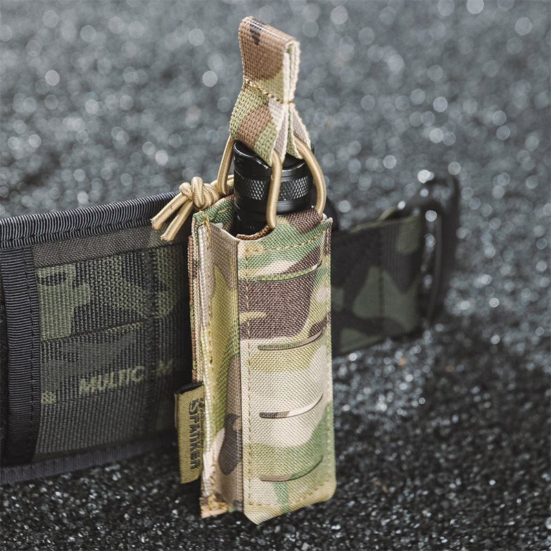 Porte-Chargeur Ouvert pour Pistolet 9 mm en Nylon, Fixation MOLLE, Sangle de Retrait, 6 Coloris, vue 5
