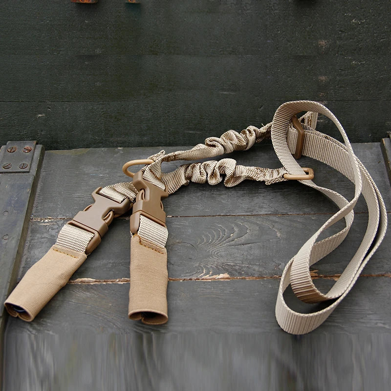 Bretelle Tactique de Fusil à Élastique et Crochet, Réglable de 108 à 156 cm, vue 4