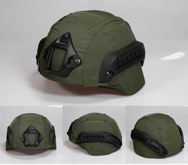 Housse de Casque Airsoft Type MICH 2000, Coton et Polyester, 15 Coloris, vue 6