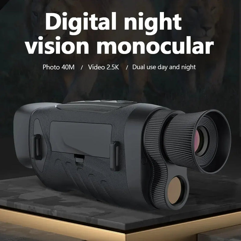 Monoculaire de Vision Nocturne Numérique avec Photo 40 MP et Vidéo 2,5K, vue 2
