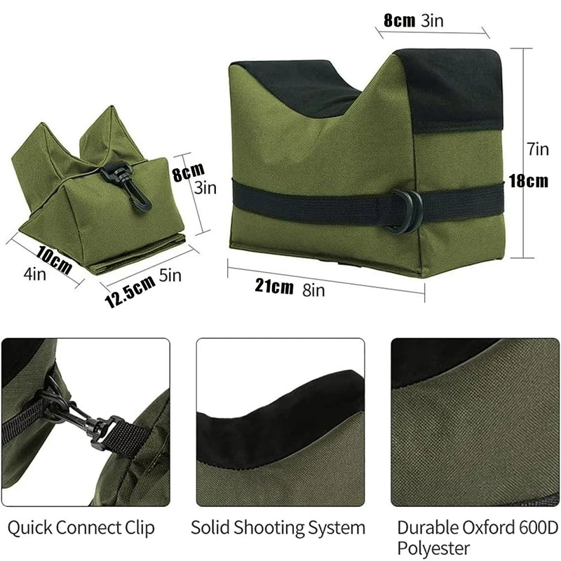 Sacs d'Appui de Tir à Remplir, Ensemble Avant et Arrière ou Grand Sac, vue 4