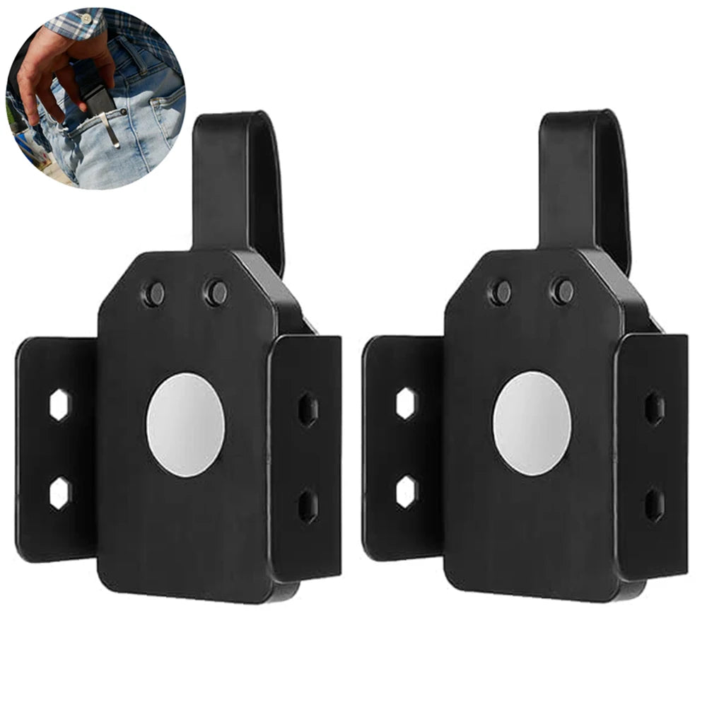 Porte-Chargeur Magnétique de Poche Acier et Aimant Néodyme, Droitier et Gaucher