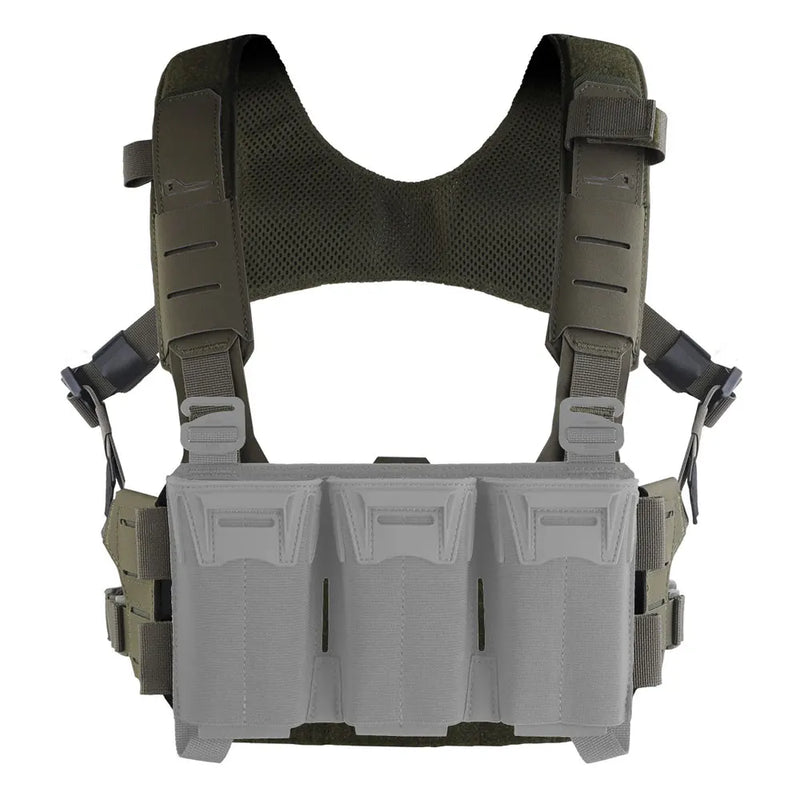 Gilet Tactique Chest Rig Modulaire à Panneau Frontal MOLLE, 29 x 21 cm, vue 5