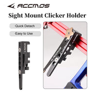 Clicker d'Arc Recurve en Carbone et Support de Clicker en Aluminium, à l'Unité ou en Kit, 5 Coloris, vue 4