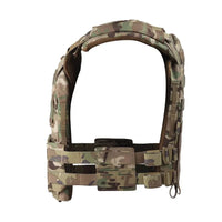 Gilet Tactique Porte-Plaques Léger en Nylon, Découpe Laser MOLLE, vue 2