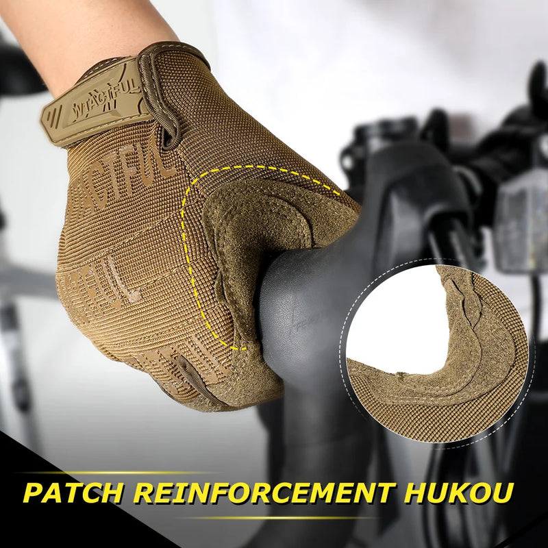 Gants Tactiques Écran Tactile à Paume Renforcée et Poignet Réglable, 4 Coloris, vue 4