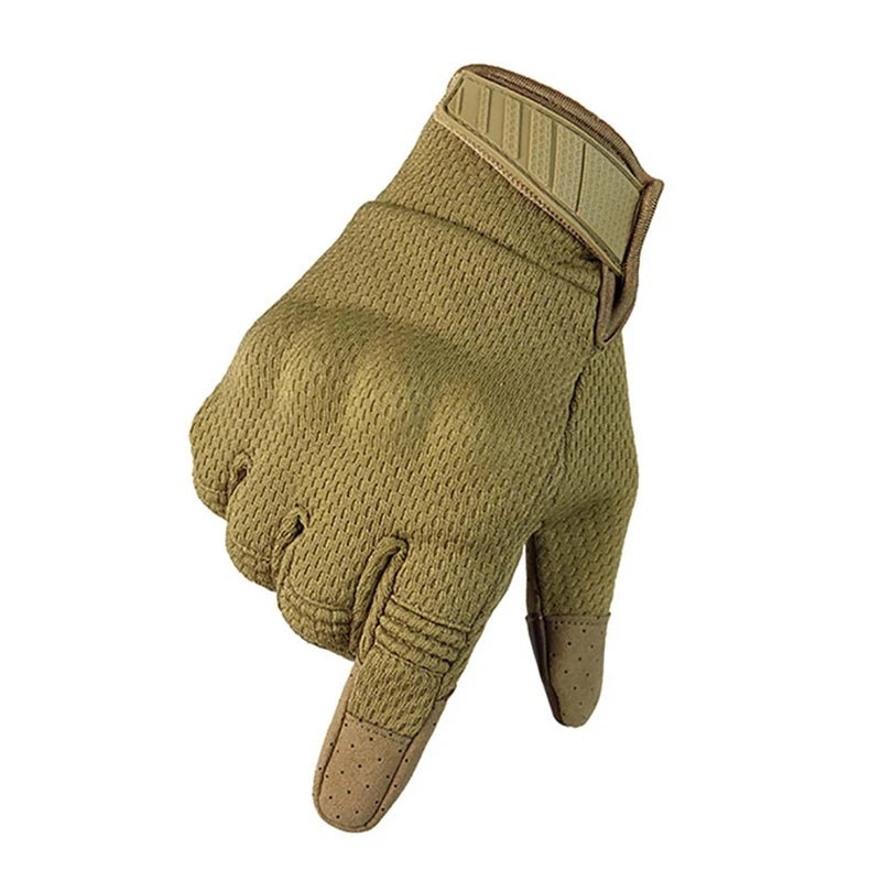 Gants Tactiques Écran Tactile Doigts Complets en Nylon, 4 Coloris, vue 6
