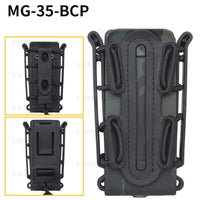 Porte-Chargeur Pistolet 9 mm à Coque Souple, Fixation Ceinture et MOLLE, vue 9